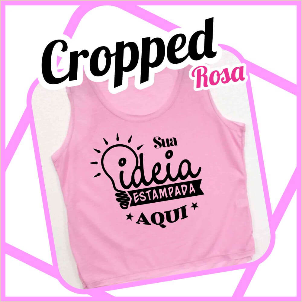 Cropped rosa