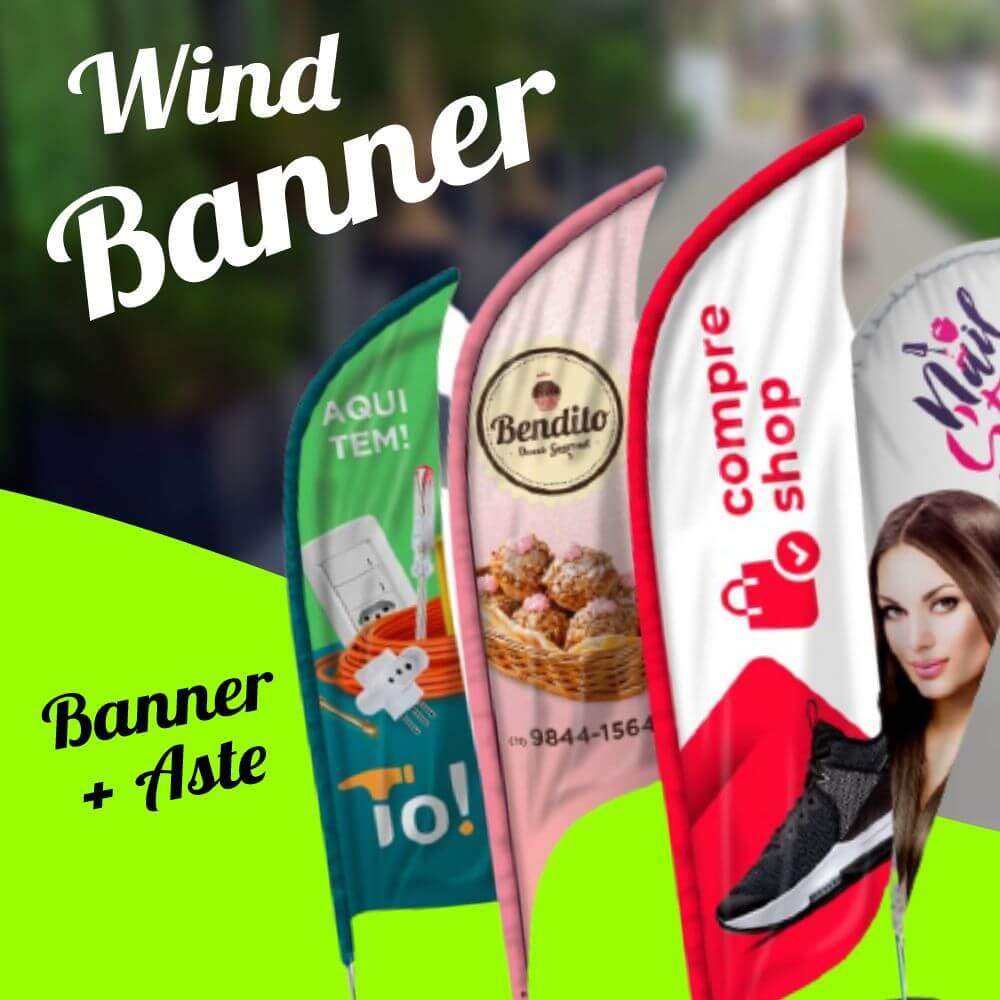 Wind Banner – Banner + Aste