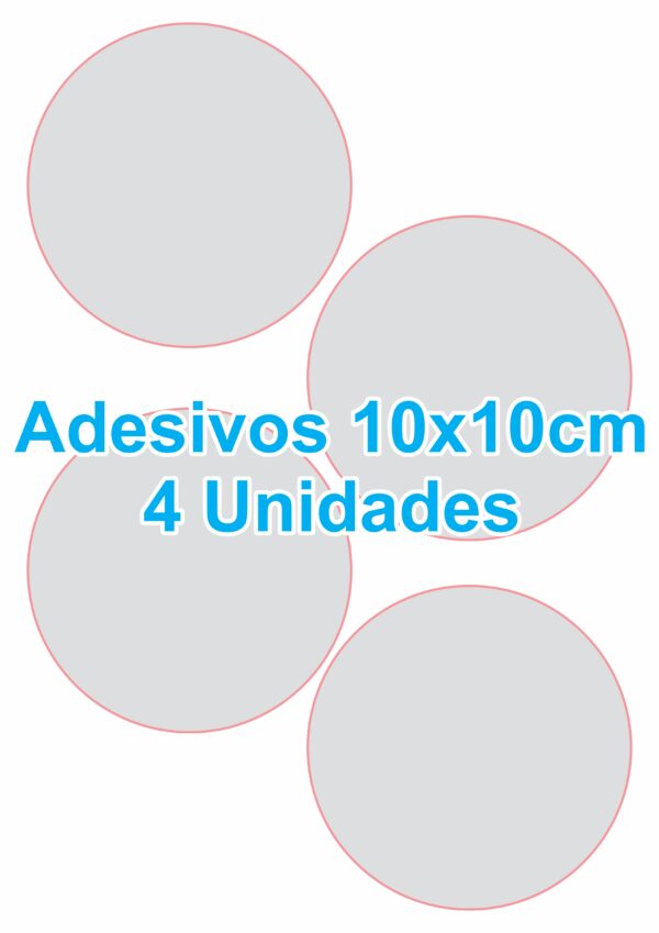 Impressão + Recorte Eletrônico em Papel A4 Adesiva - Imagem 5
