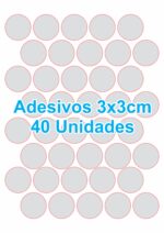 Impressão + Recorte Eletrônico em Papel A4 Adesiva - Imagem 2