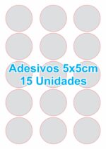Impressão + Recorte Eletrônico em Papel A4 Adesiva - Imagem 3