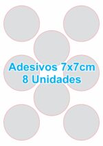 Impressão + Recorte Eletrônico em Papel A4 Adesiva - Imagem 4